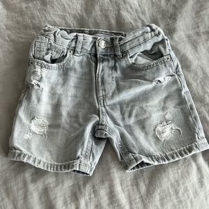 Zara Kids Distressed Denim Shorts (2-3y)